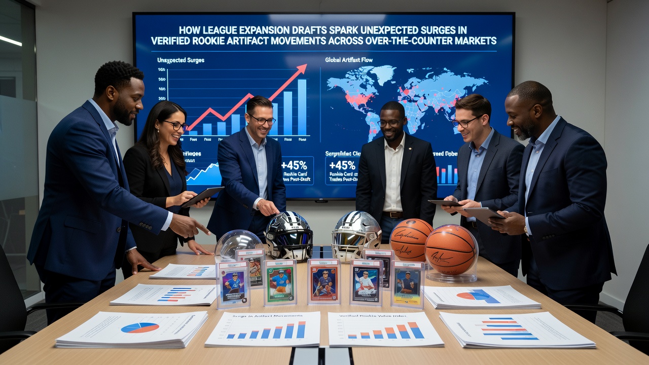 Rookie artifacts circulating through overlooked exchange networks after league expansion