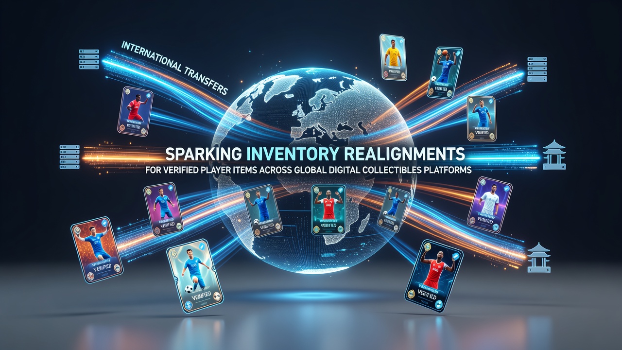 Global digital collectibles platforms showing verified player item inventory adjustments following international transfers in 2026