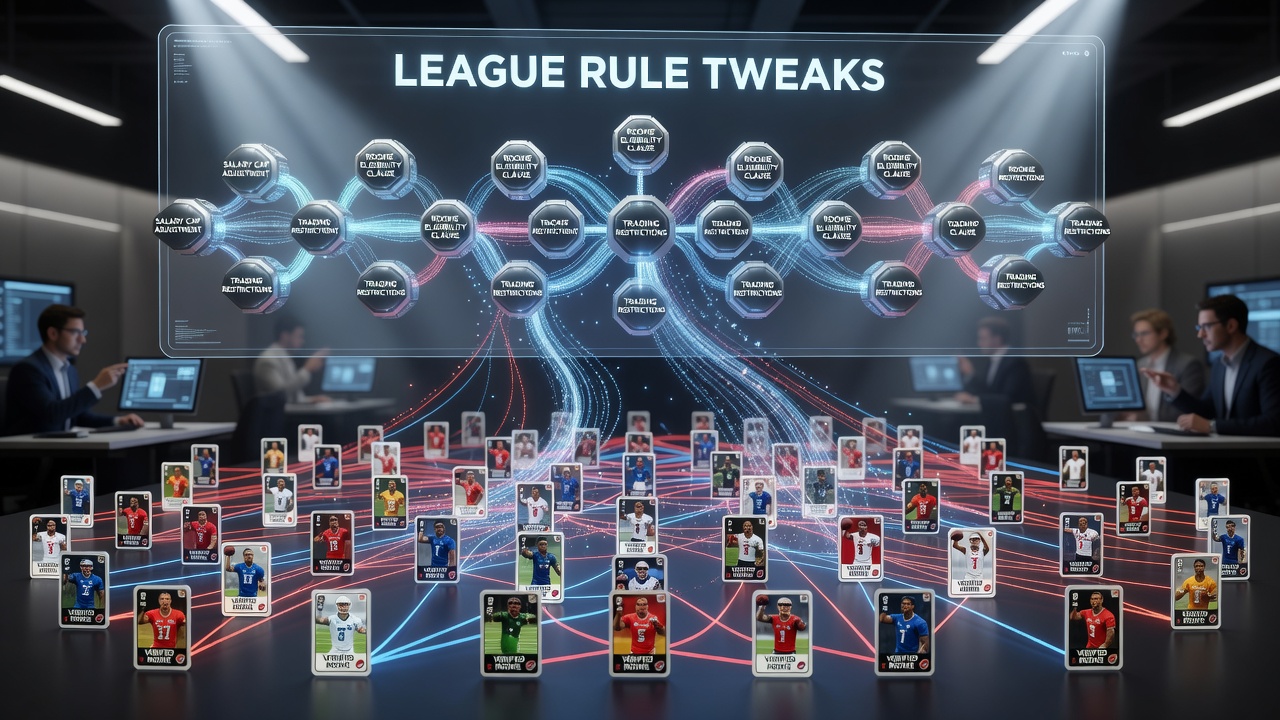 League officials reviewing updated rule proposals during a July 2026 session that directly affects rookie eligibility and playing time